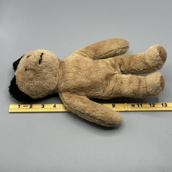 Eden Toys Vintage 1975 Paddington Bear Plush Stuffed Animal Tan Brown Haiti 13" - Picture 9 of 9